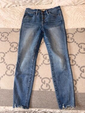 Madewell 10” high rise skinny Classic High-Rise Blue Women’s Jeans, 28